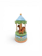 Onya Kids Wooden Farm Carousel Music Box Gifts and Accessories ToysLink
