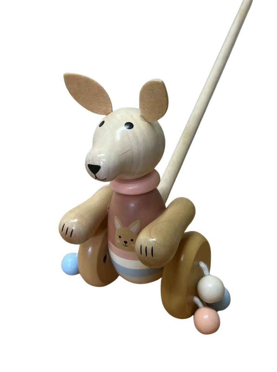 Wooden Push Along-Kangaroo Gifts and Accessories ToysLink