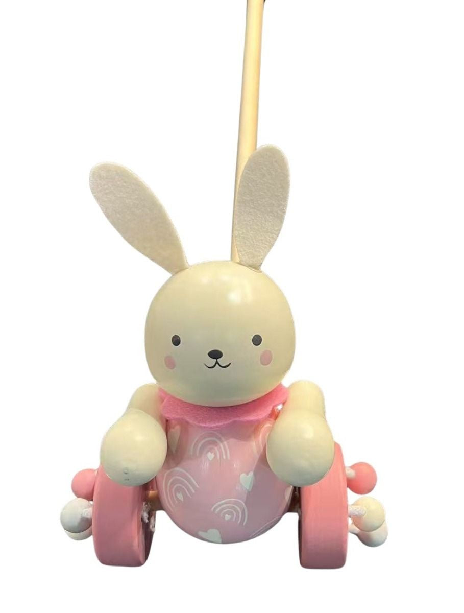 Wooden Bunny Push Along Gifts and Accessories ToysLink