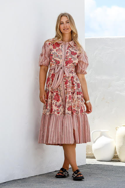 Floral Rhapsody Long Dress Dresses Joop & Gypsy