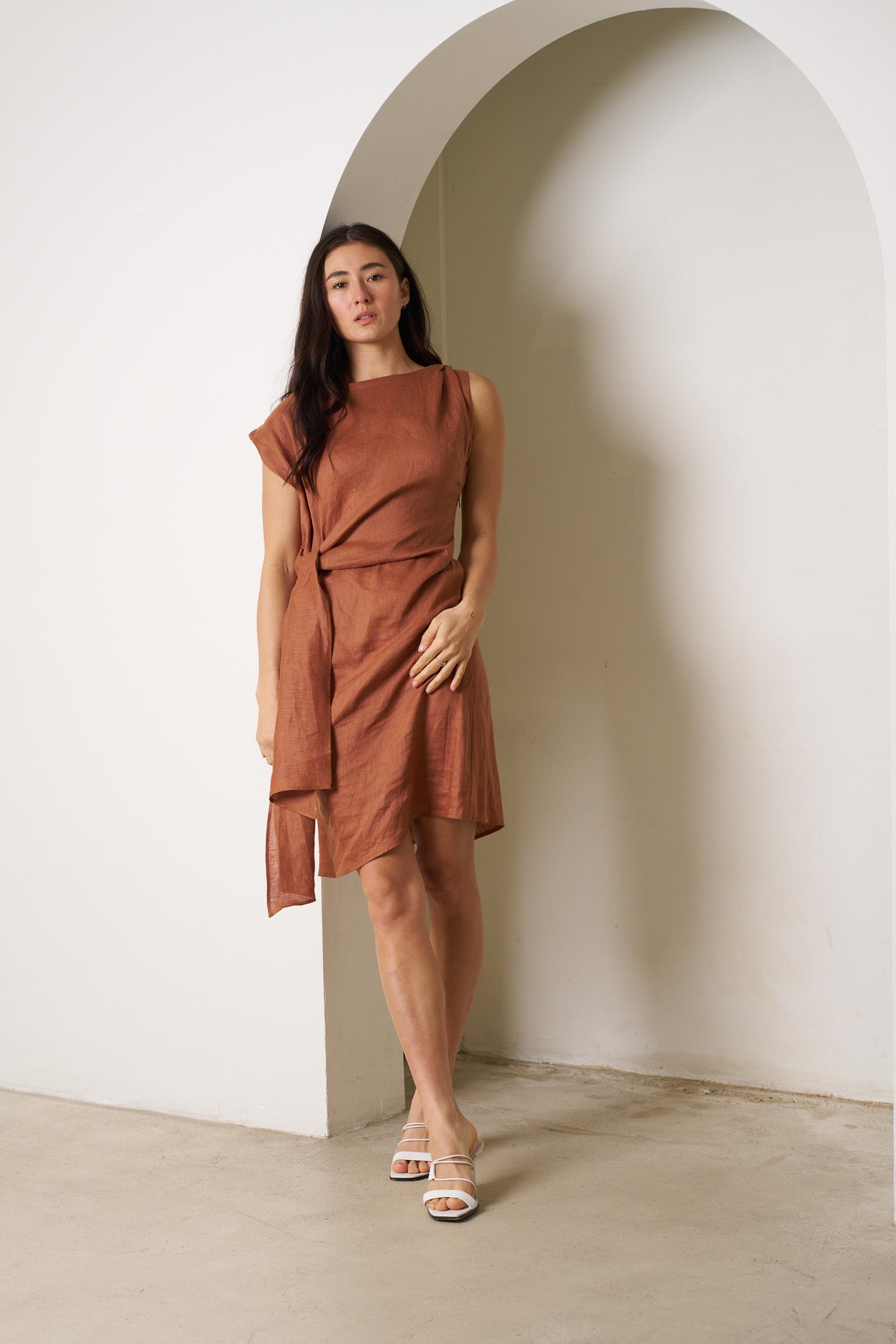 Rihanna Dress Brown Dresses Valeria Label 8