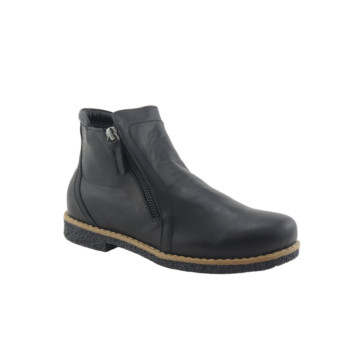 Rilassare Tallow Zip Boot Black Shoes Rilassare 36