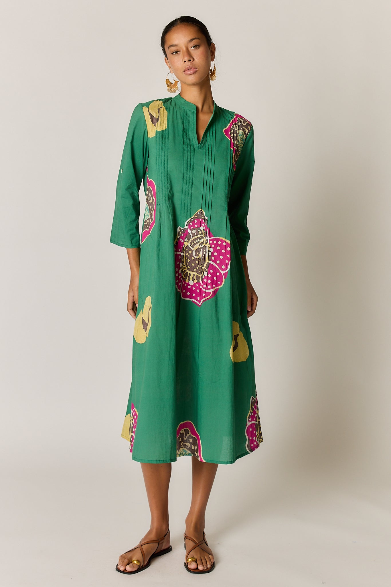 Batik Maxi Print Dresses Ruby Yaya