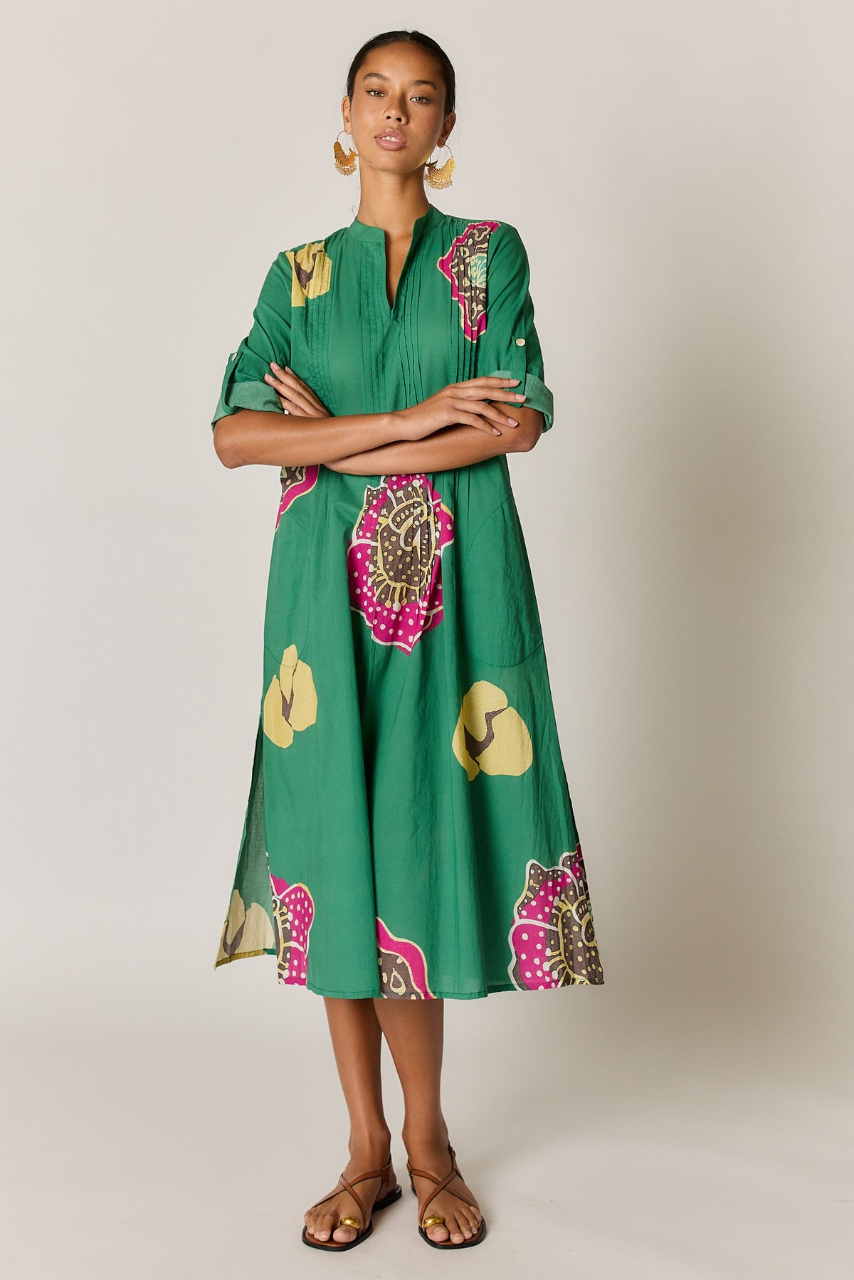 Batik Maxi Print Dresses Ruby Yaya