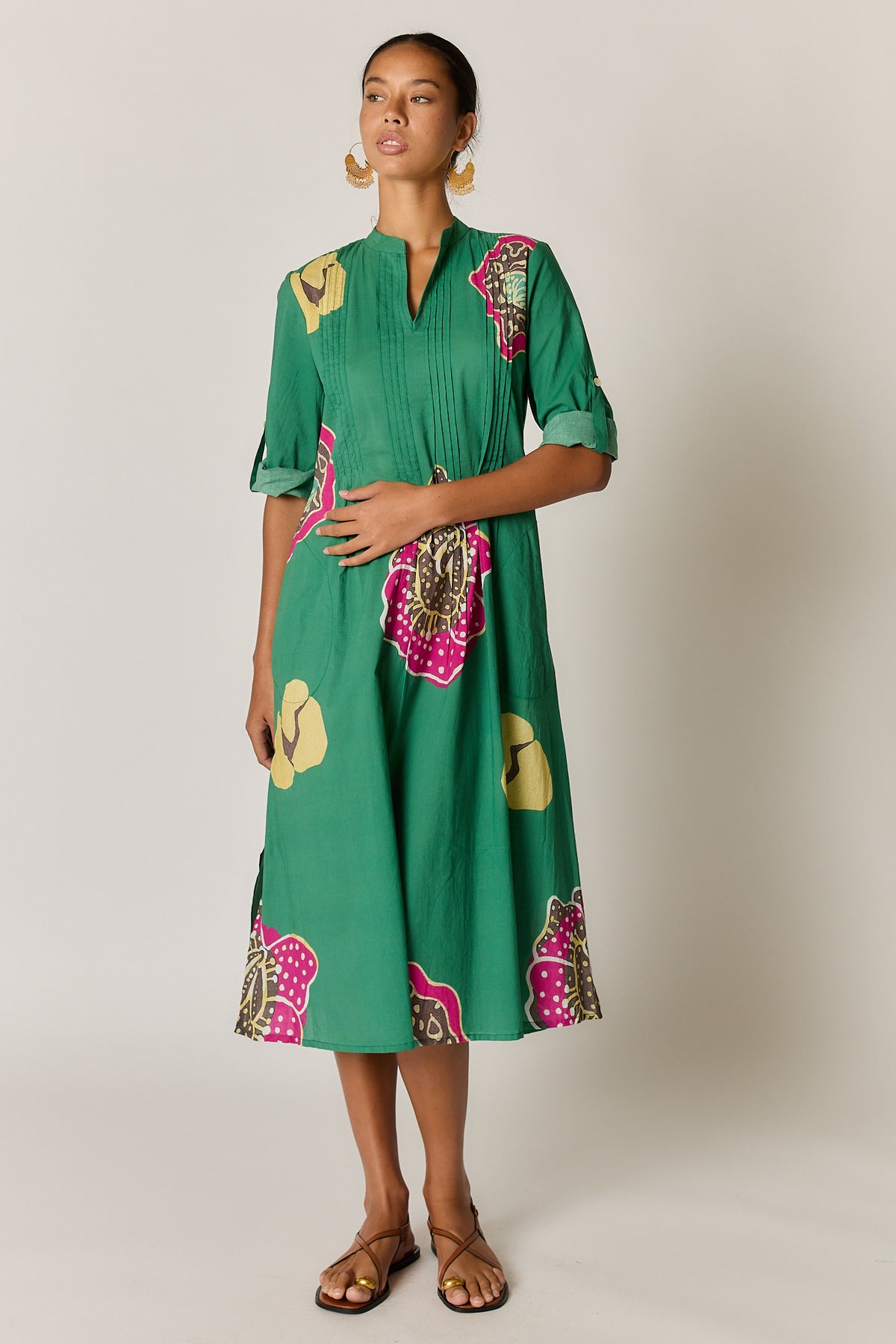 Batik Maxi Print Dresses Ruby Yaya