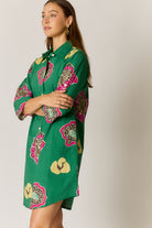 Batik Shirtmaker Print Tops Ruby Yaya