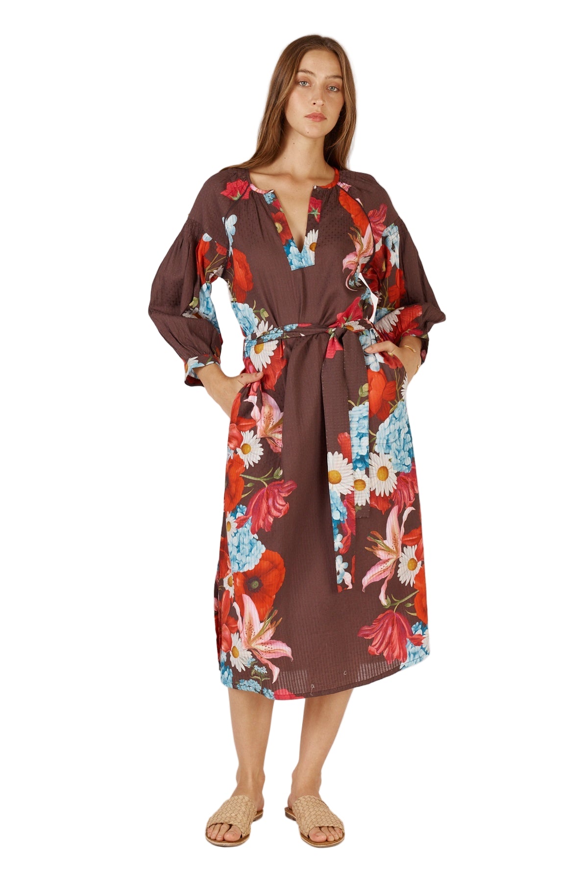 Bharita Maxi Print Dresses Ruby Yaya S(8-10)