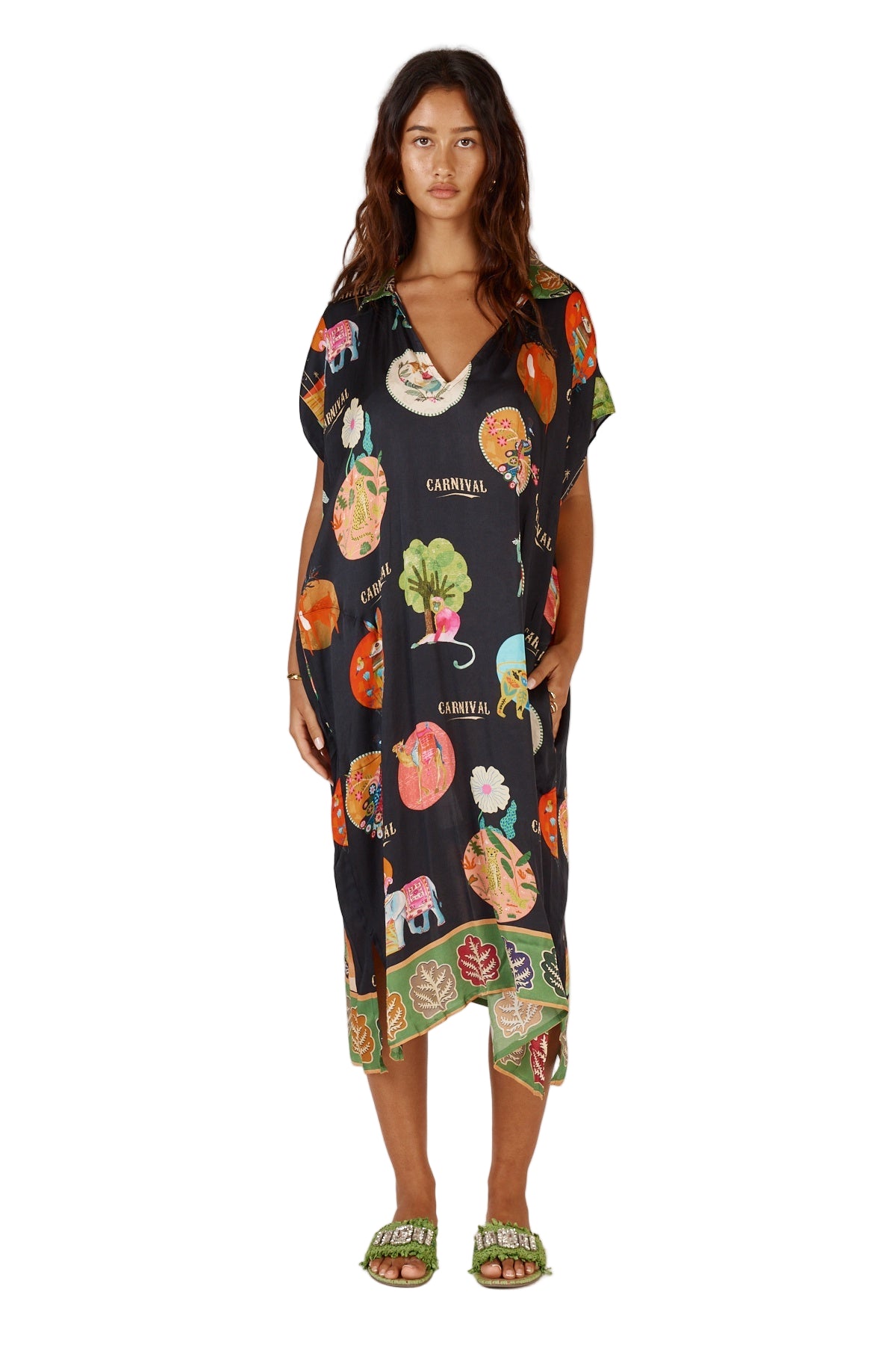 Down Under Kaftan Dress Black Dresses Ruby Yaya S(8-10)