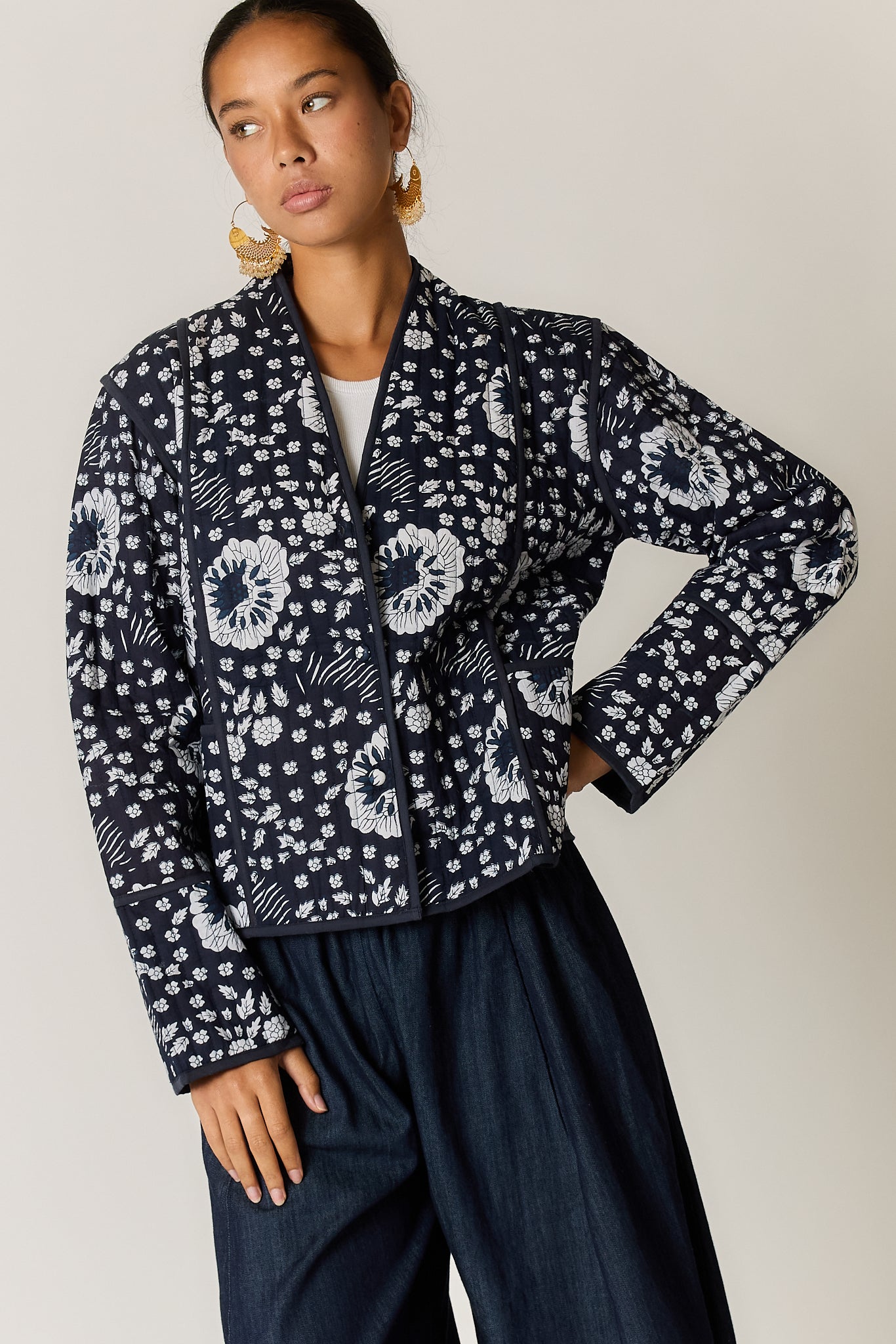 Emily Jacket Print Jackets Ruby Yaya