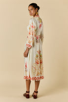 Gazte Maxi Cream Dresses Ruby Yaya