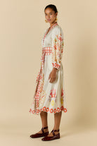 Gazte Maxi Cream Dresses Ruby Yaya