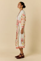 Gazte Maxi Cream Dresses Ruby Yaya