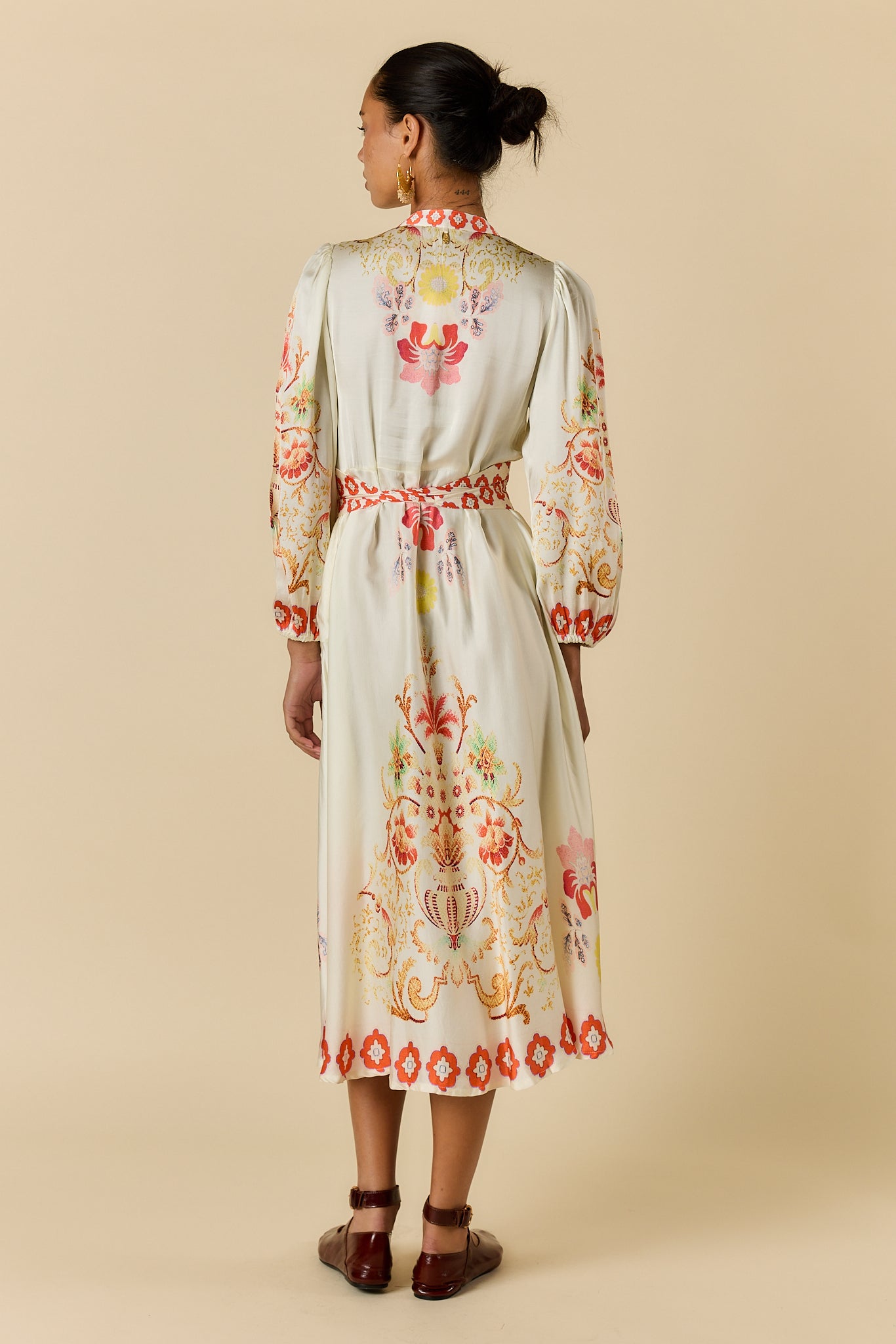 Gazte Maxi Cream Dresses Ruby Yaya