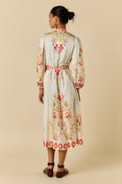 Gazte Maxi Cream Dresses Ruby Yaya