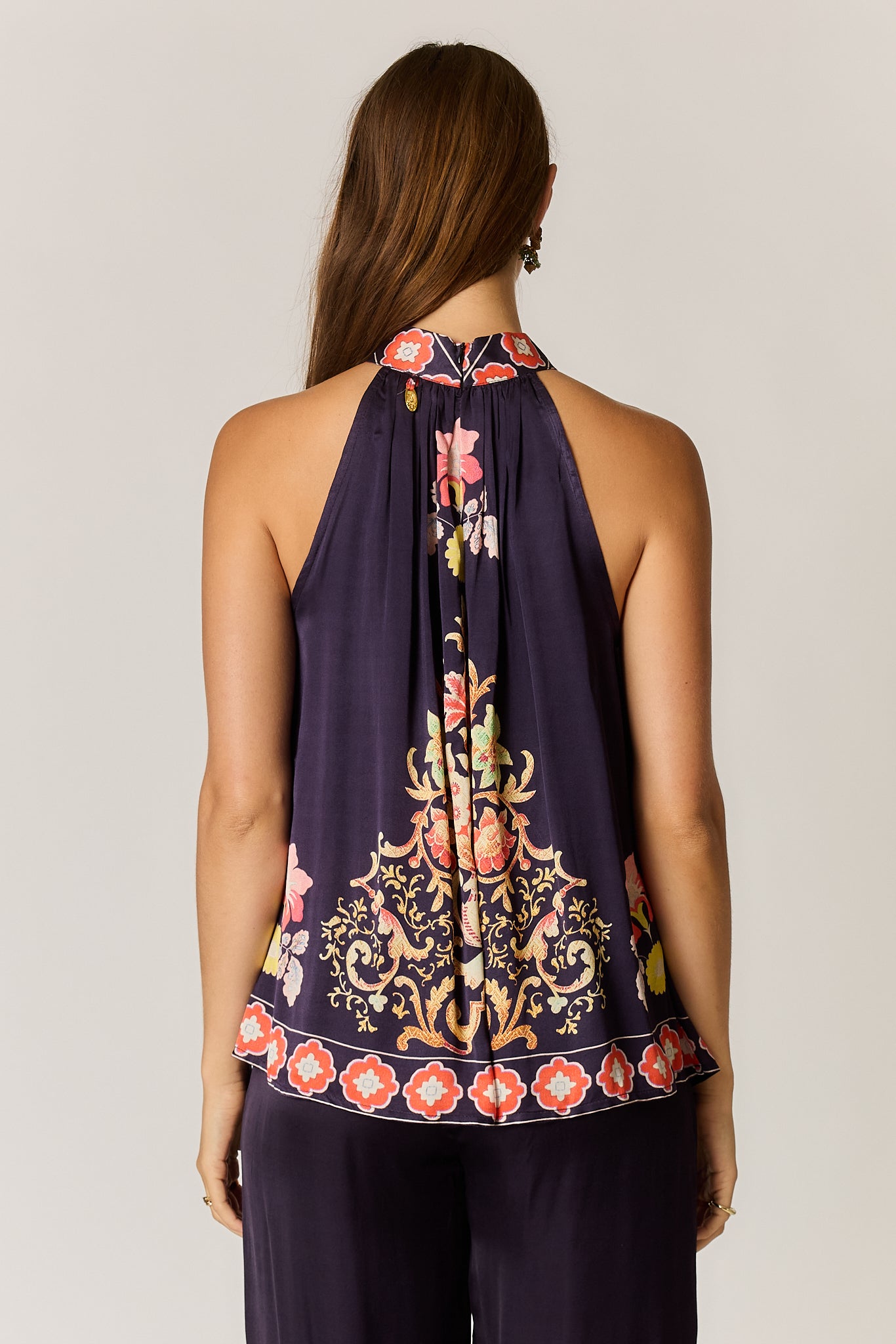 Gazte Top Burgundy Tops Ruby Yaya