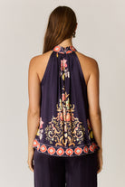 Gazte Top Burgundy Tops Ruby Yaya