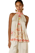 Gazte Top Cream Tops Ruby Yaya XS(36)