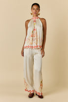 Gazte Top Cream Tops Ruby Yaya