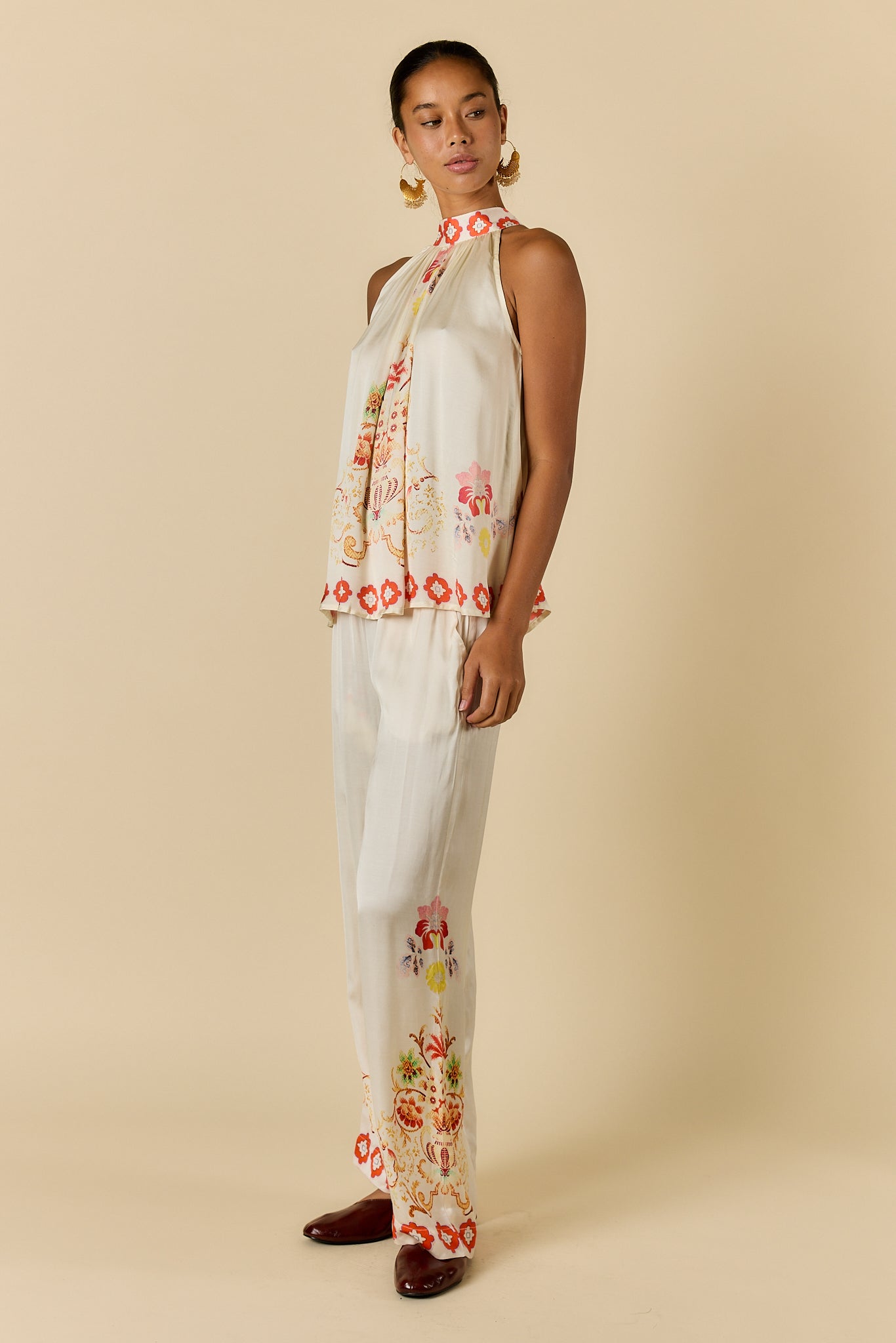 Gazte Top Cream Tops Ruby Yaya