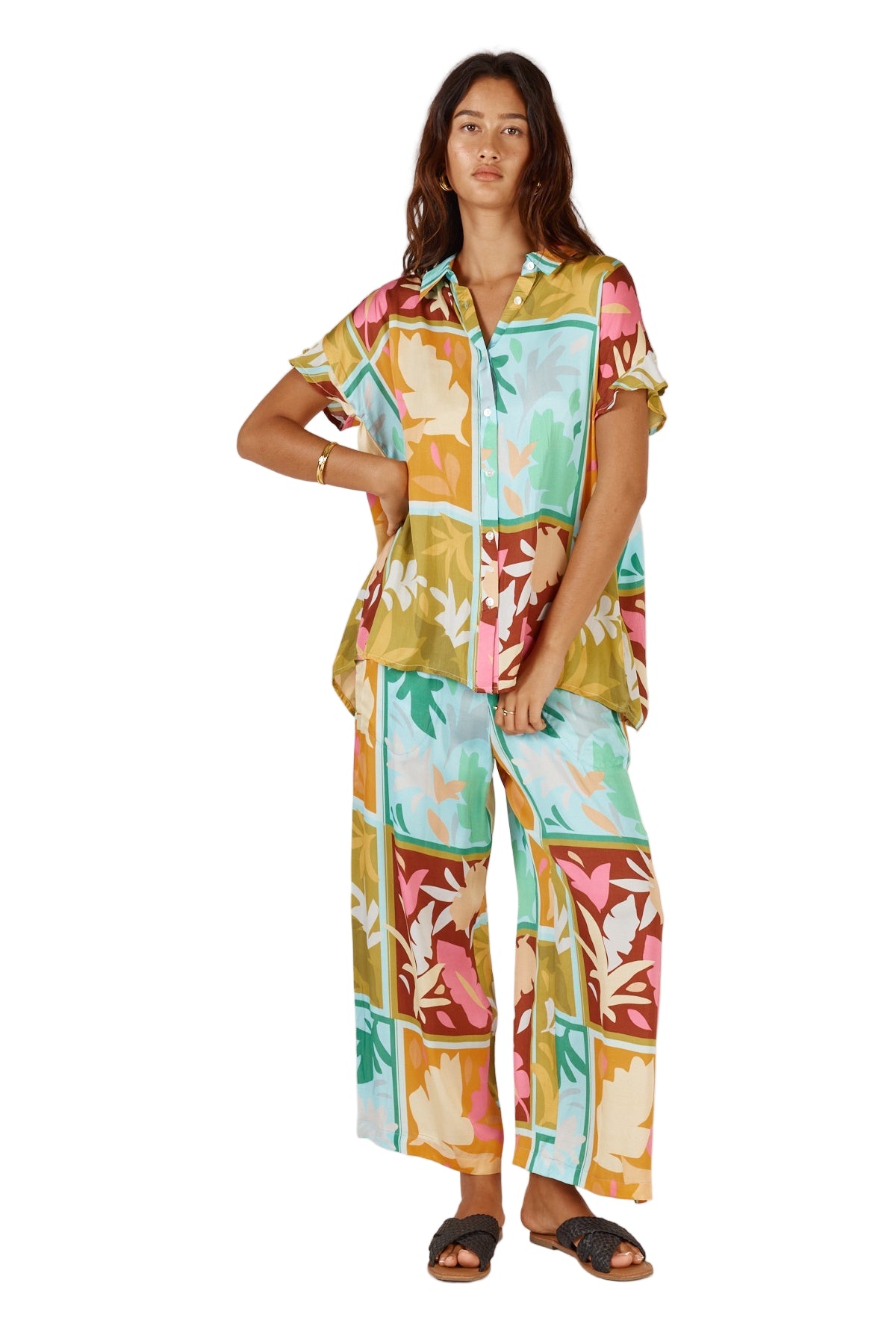 Maputo Pant Mint Bottoms Ruby Yaya S(8)