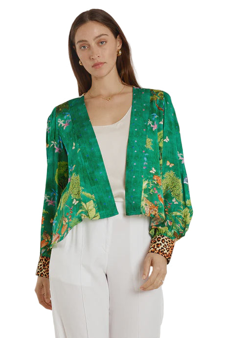 Mataram Bolero Emerald Tops Ruby Yaya XS(6)