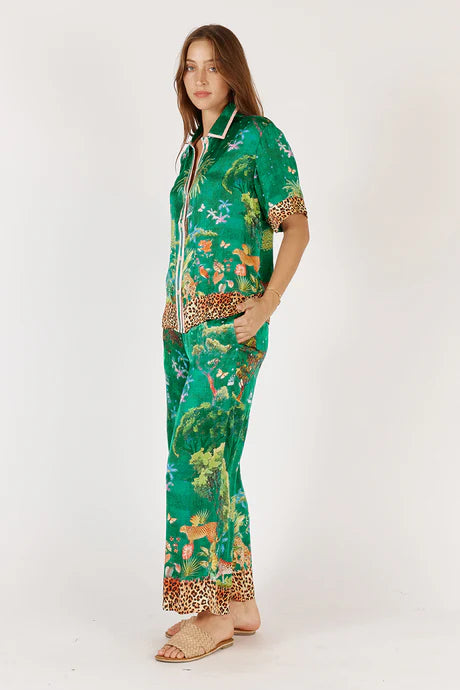 Mataram Pant Emerald Bottoms Ruby Yaya