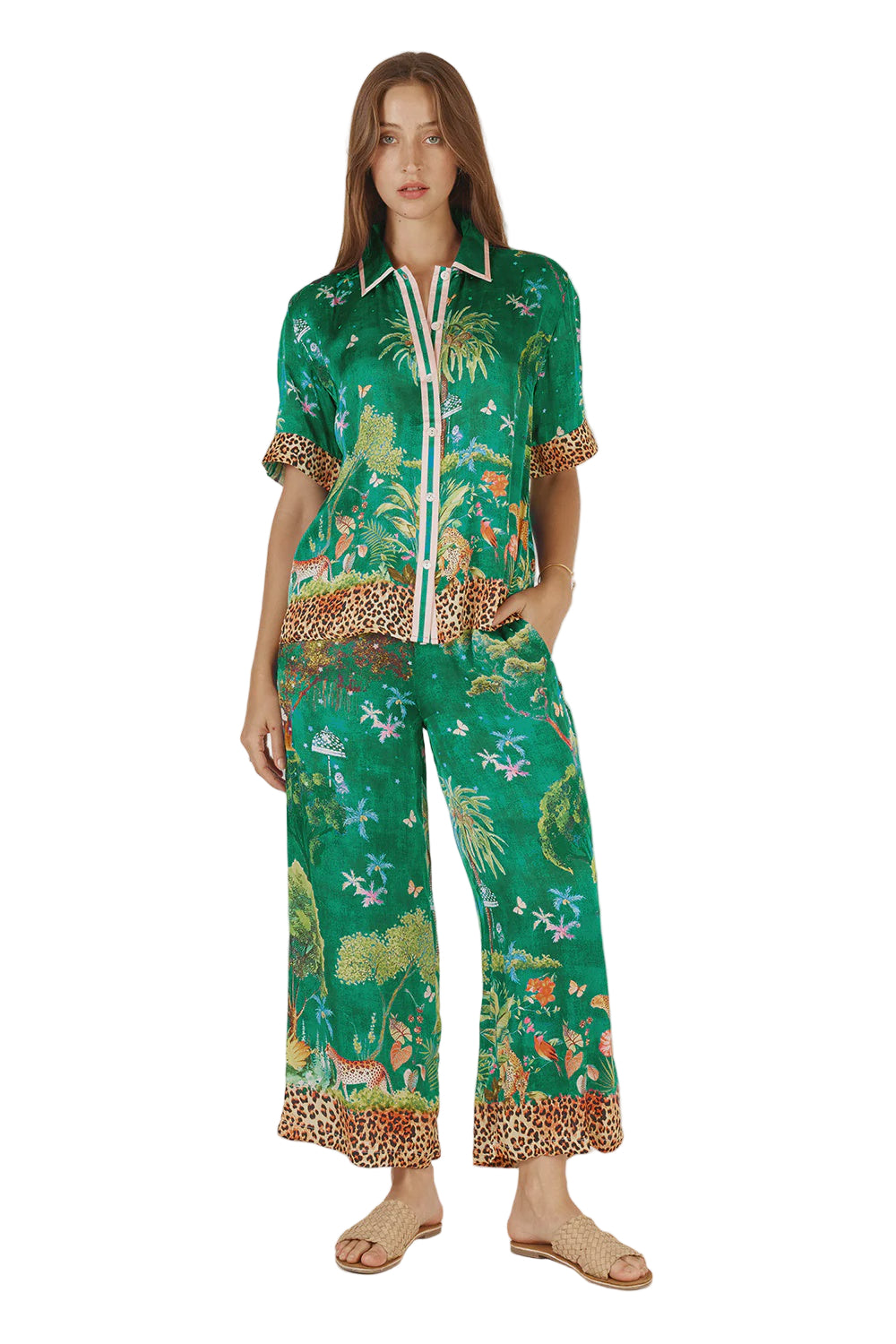 Mataram Pant Emerald Bottoms Ruby Yaya XS(6)