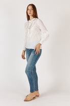 Moonshine Shirt White Tops Ruby Yaya