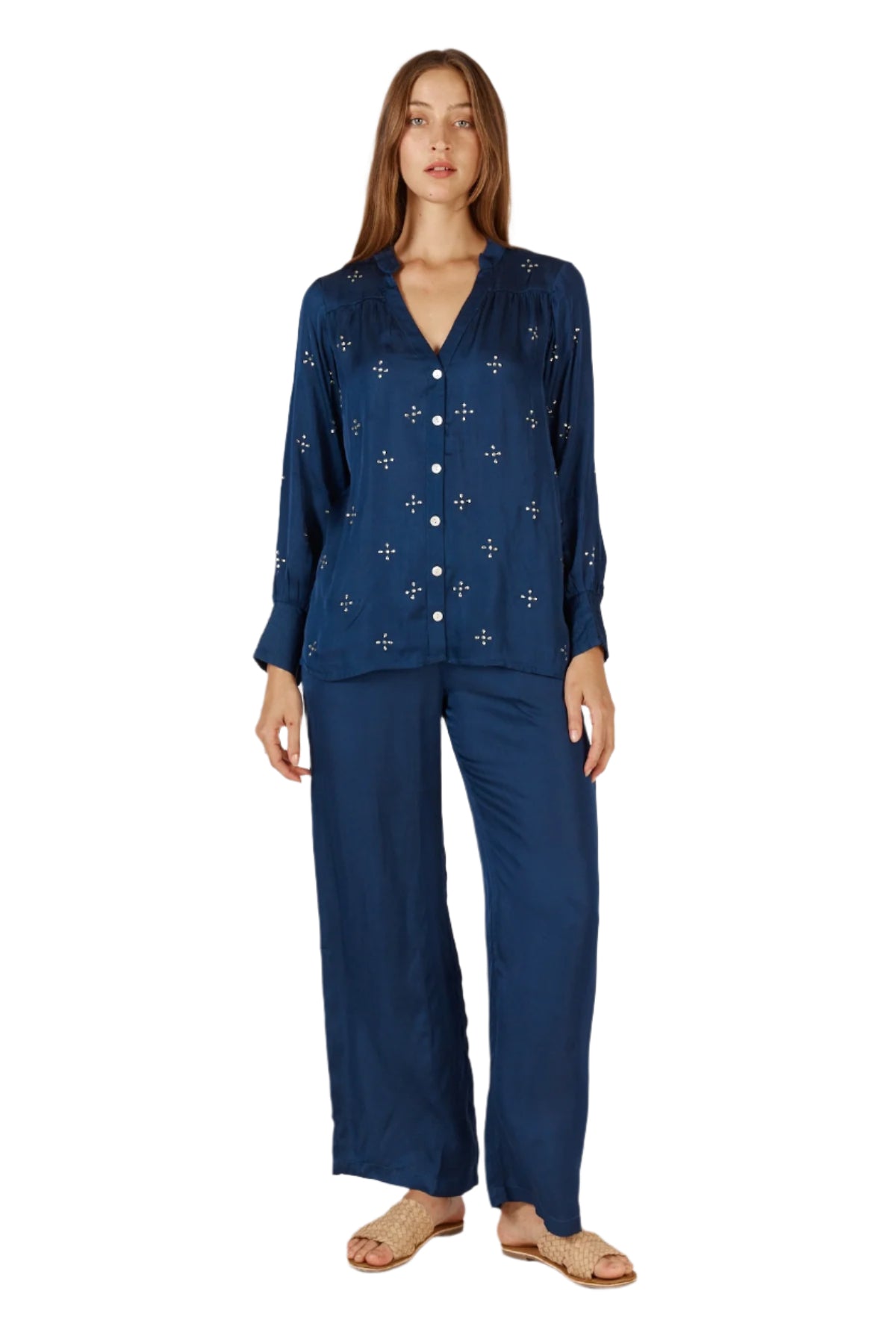 Munchen Shirt Navy Tops Ruby Yaya XS(6-8)