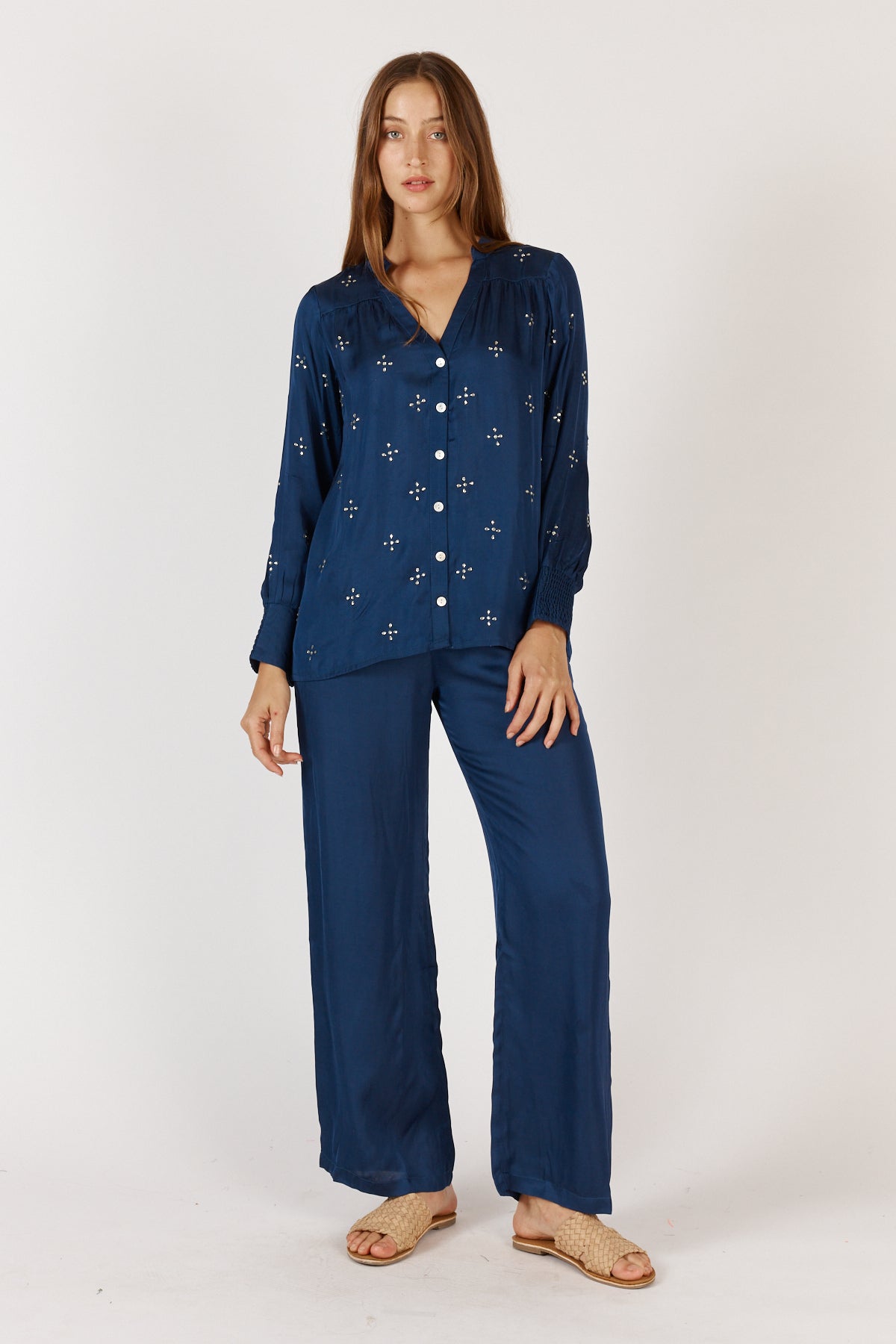 Munchen Shirt Navy Tops Ruby Yaya