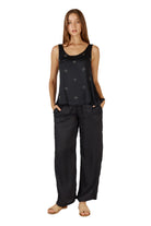 Munchen Singlet Black Tops Ruby Yaya XS(6)