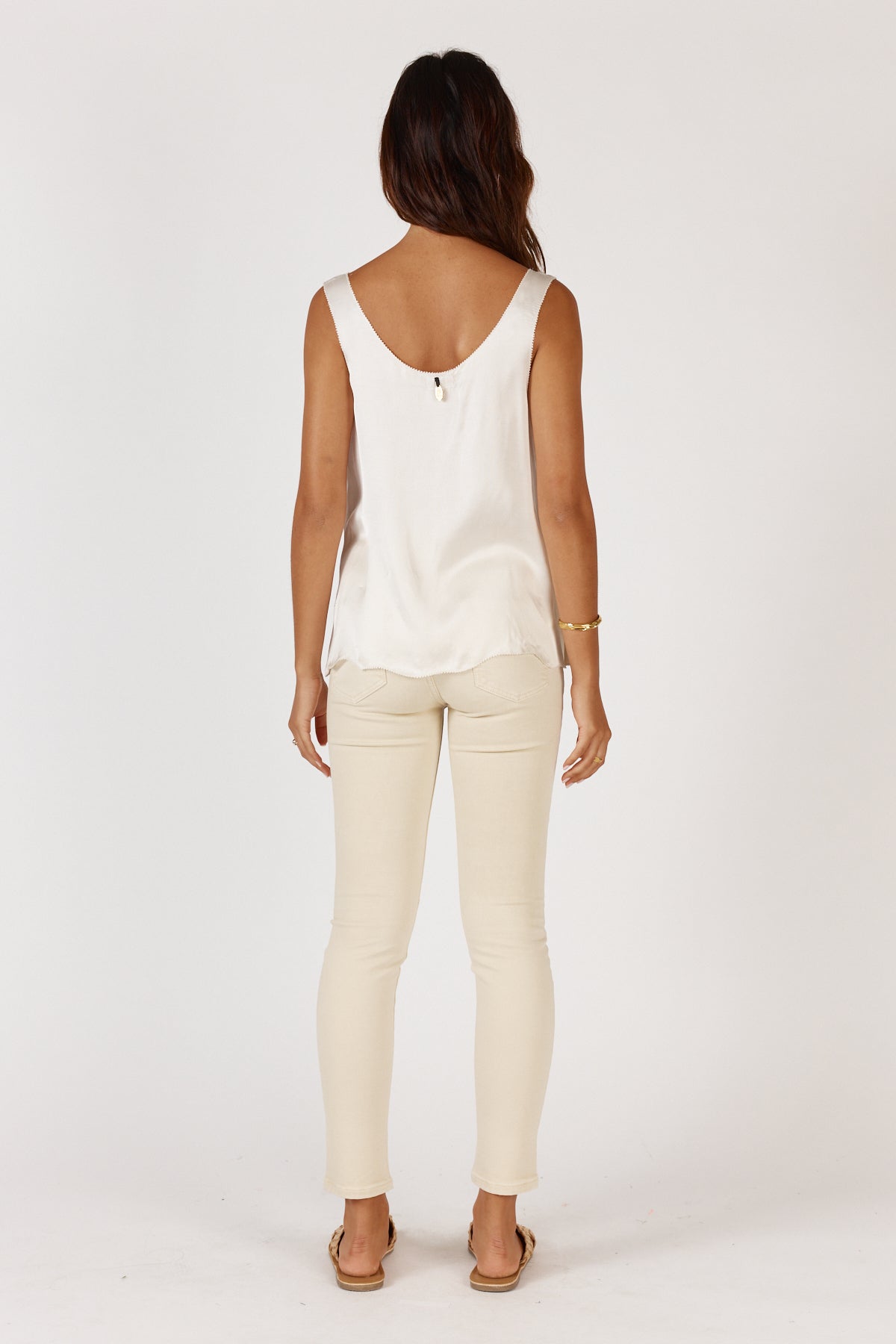 Munchen Singlet Cream Tops Ruby Yaya