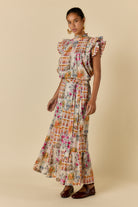 Rosetta Skirt Gold Skirts Ruby Yaya