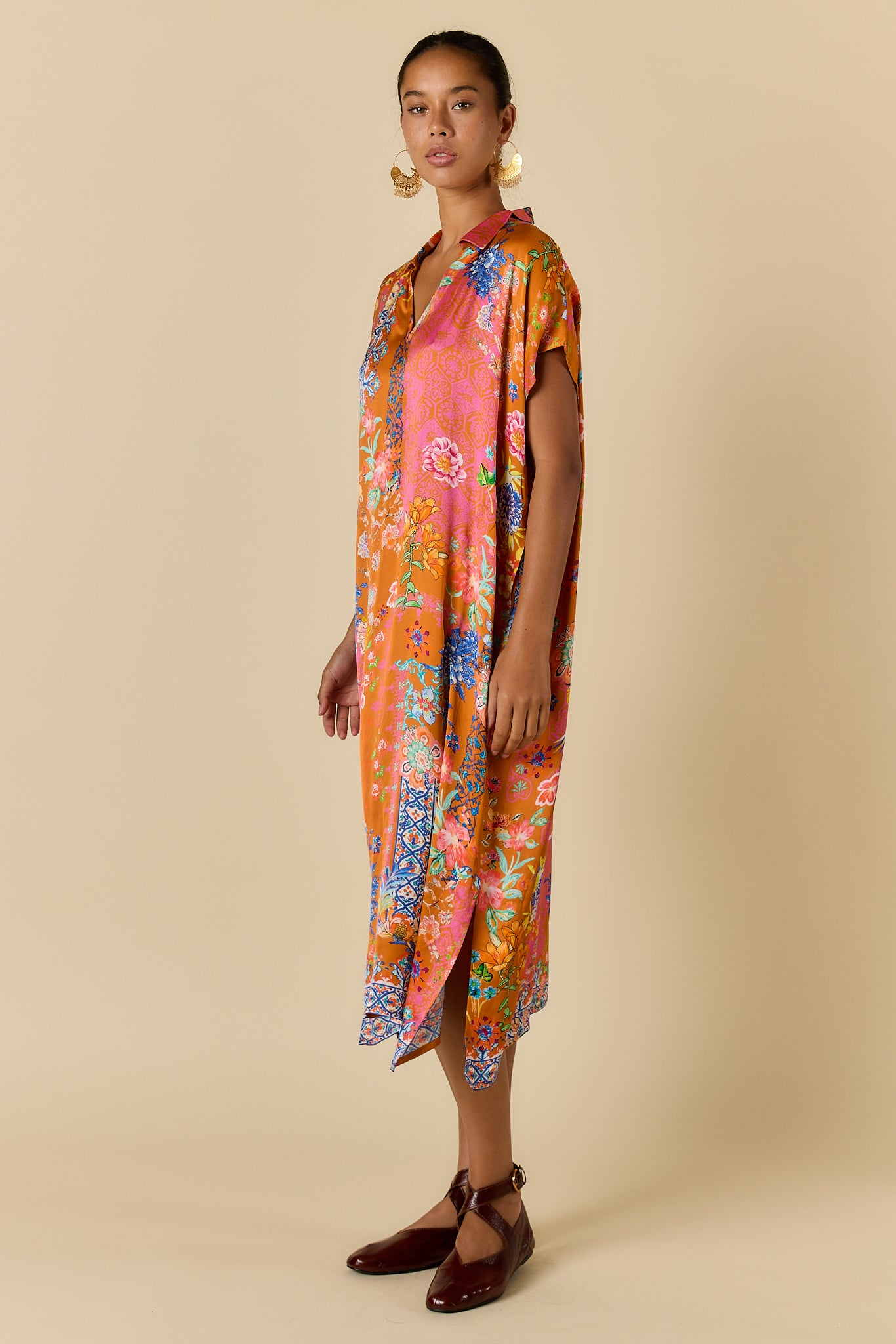 Songbird Kaftan Tobacco Dresses Ruby Yaya