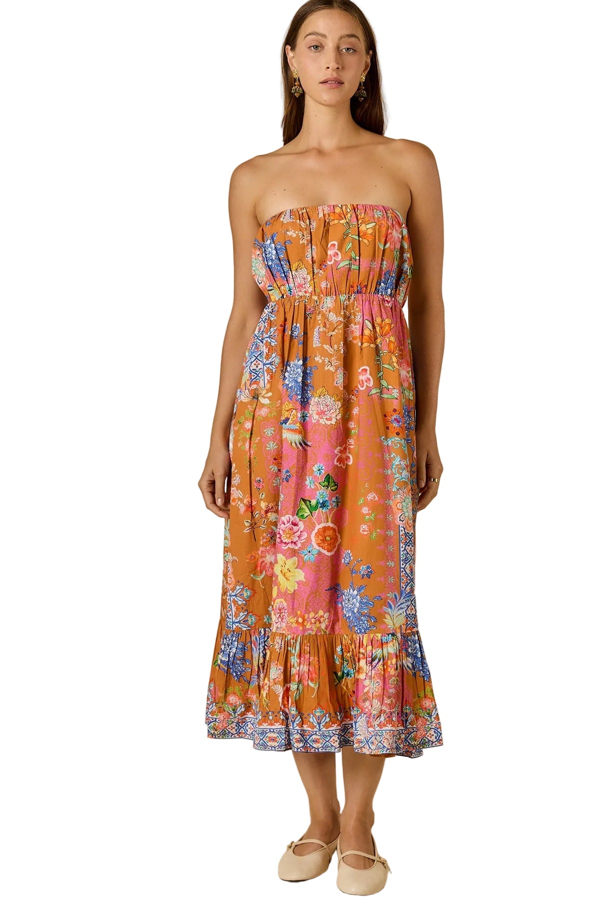Songbird Strapless Tobacco Dresses Ruby Yaya XS(36)