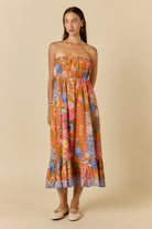 Songbird Strapless Tobacco Dresses Ruby Yaya