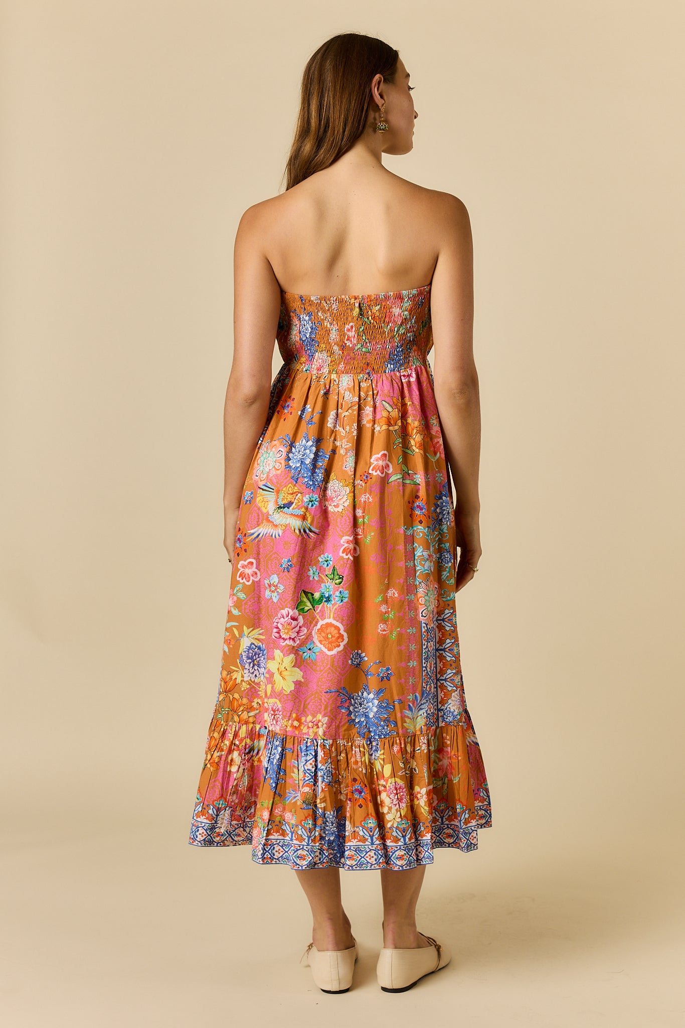 Songbird Strapless Tobacco Dresses Ruby Yaya