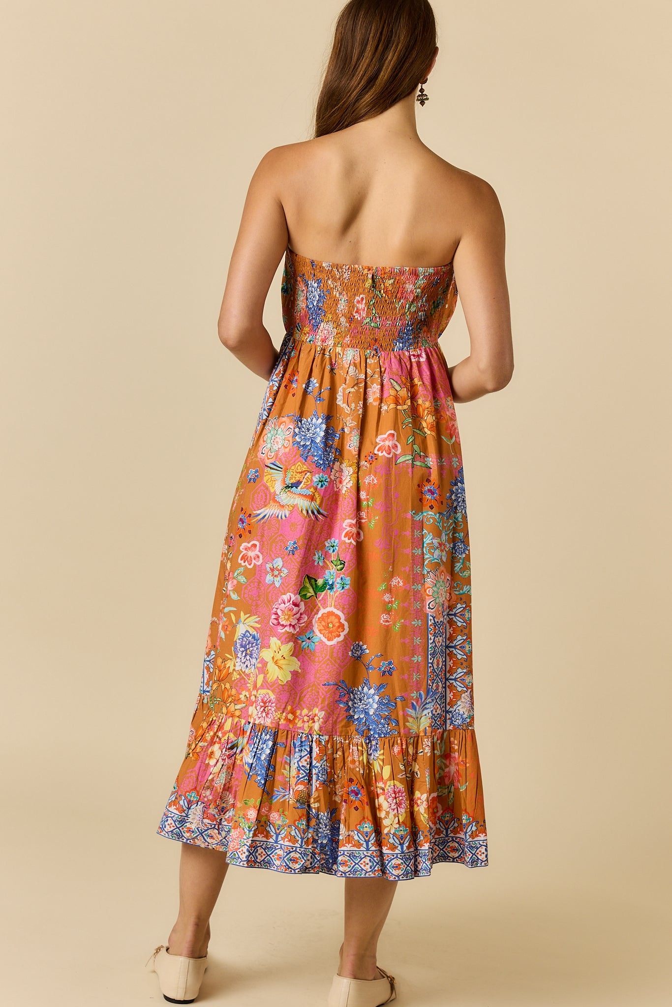 Songbird Strapless Tobacco Dresses Ruby Yaya