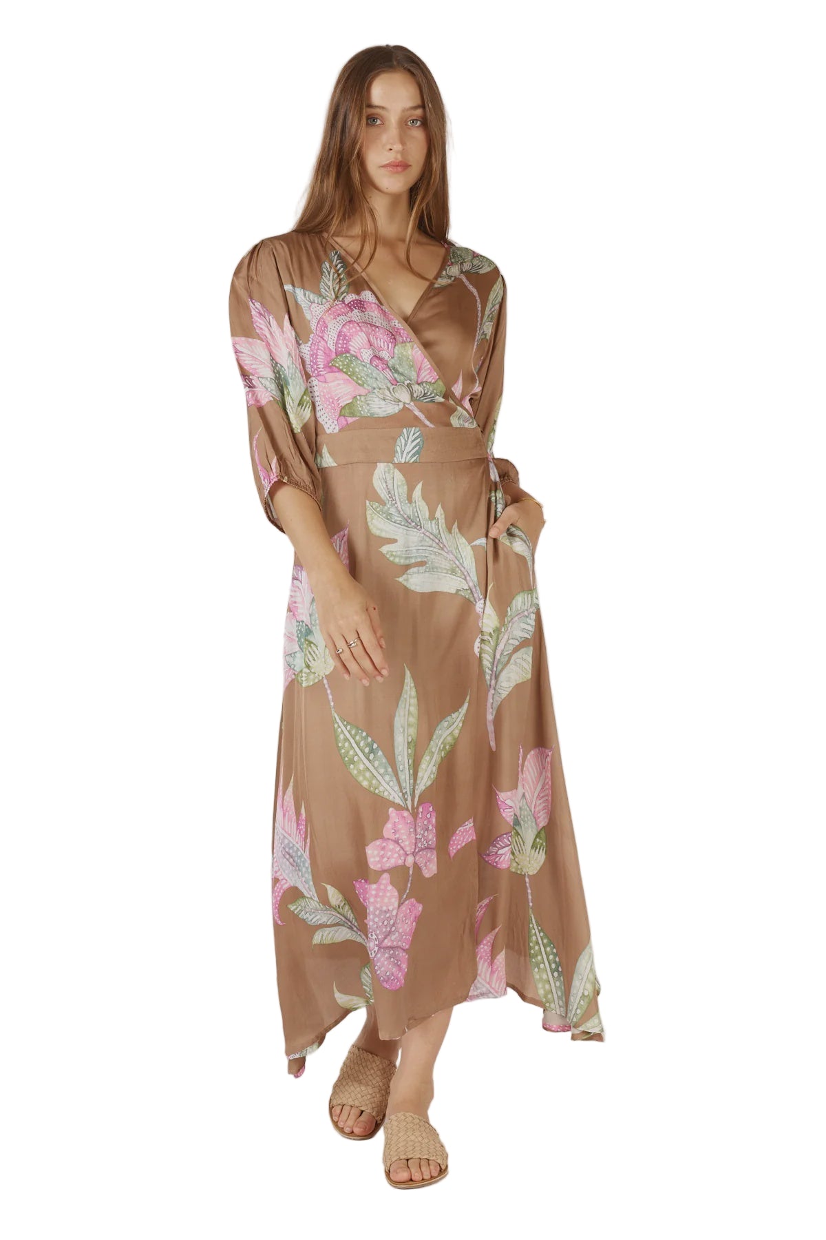 Ubud Wrap Mocha Dresses Ruby Yaya S(8-10)