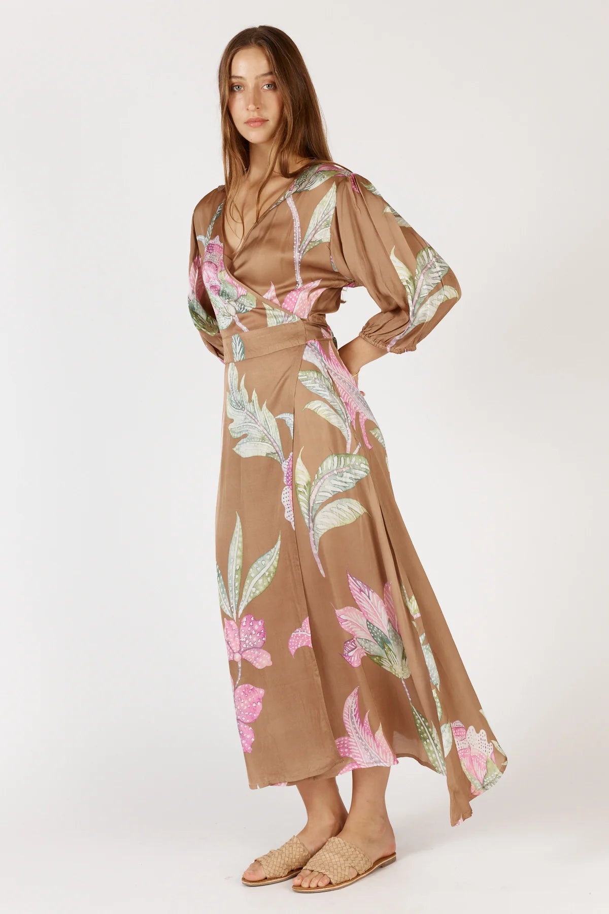 Ubud Wrap Mocha Dresses Ruby Yaya