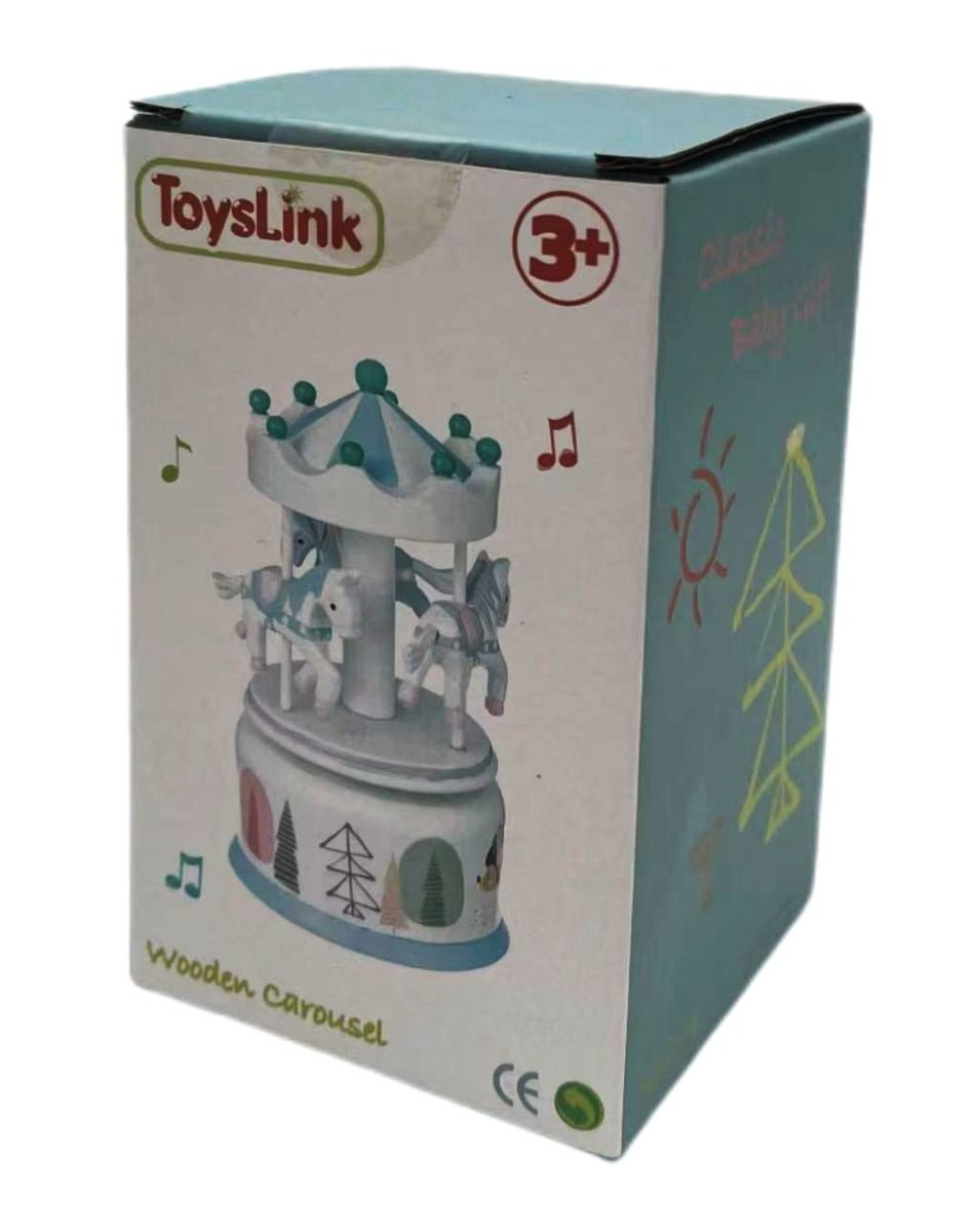 Wooden Baby Carousel Gifts and Accessories ToysLink