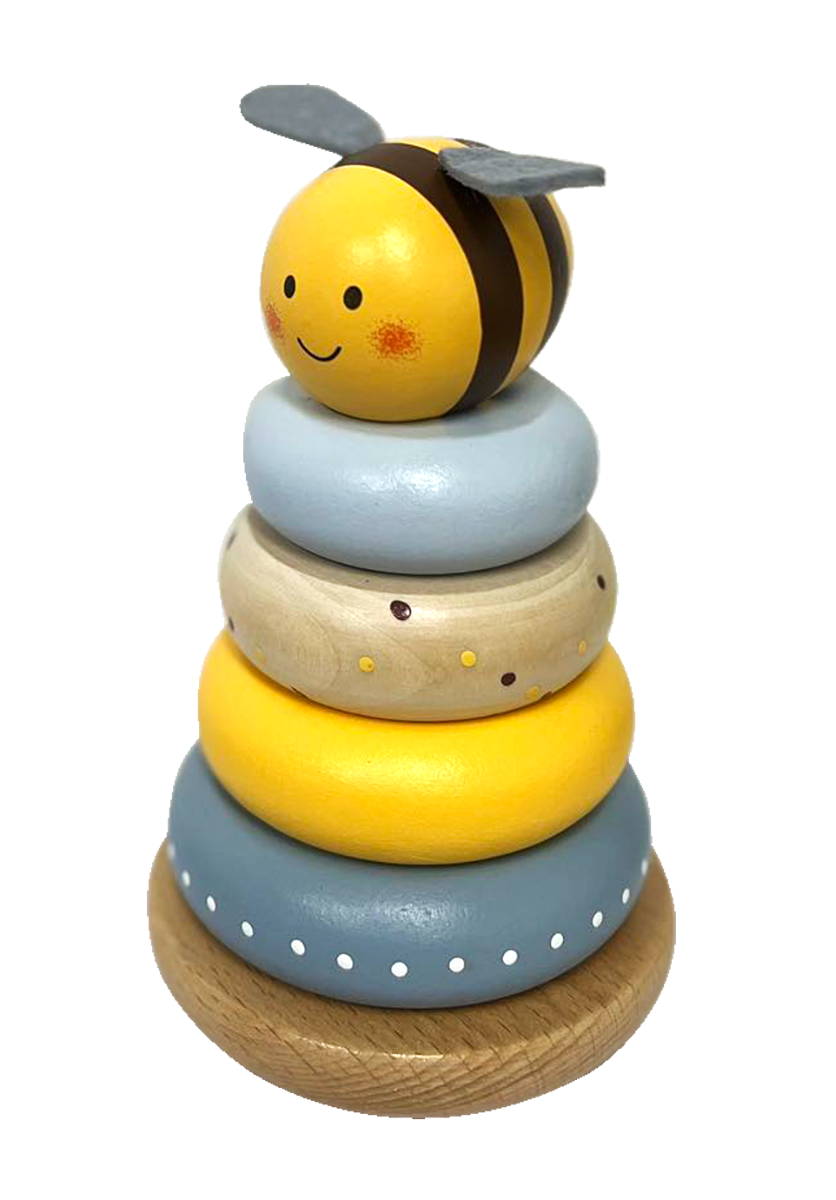 Wooden Bee Stacking Toy Gifts and Accessories ToysLink