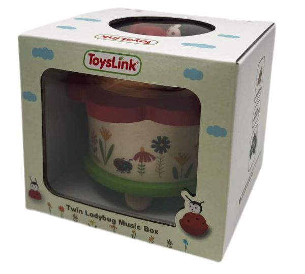 Music Box Twin Ladybug Gifts and Accessories ToysLink