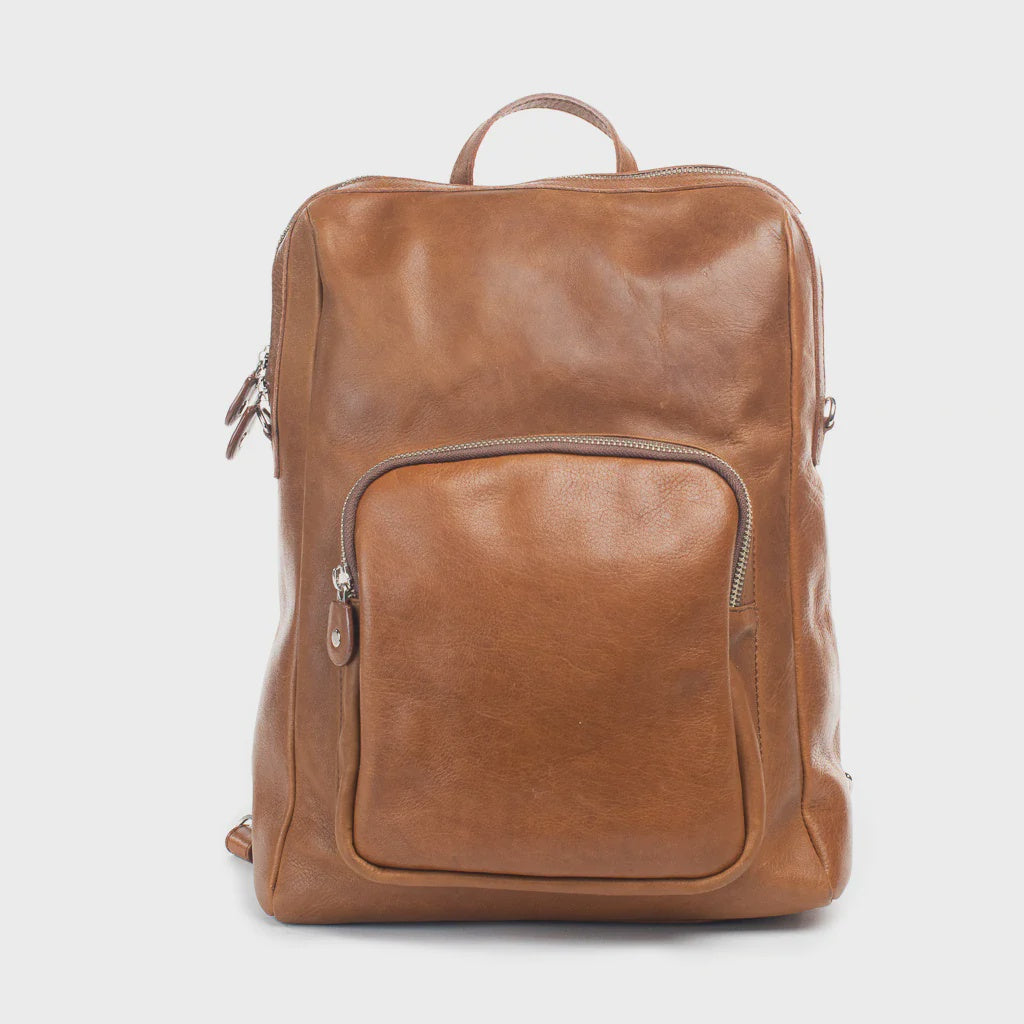 Saga Backpack Tan Bags and Purses Henk Berg   