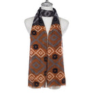 Scarf SC1281 ORANGE Scarves and Sarongs Ivys