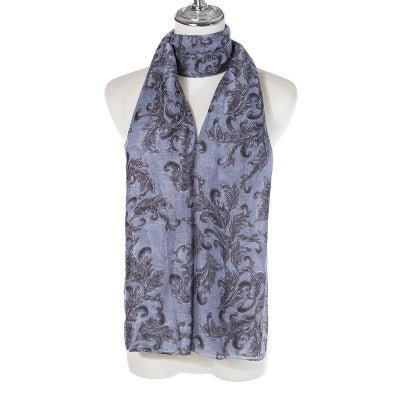 Scarf SC2339 GREY Scarves and Sarongs Ivys
