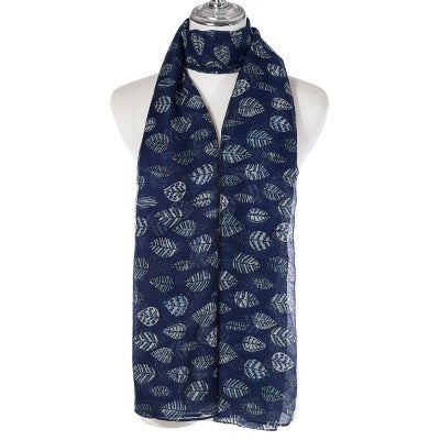 Scarf SC2342 NAVY Scarves and Sarongs Ivys