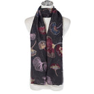 Scarf SC2347 DGREY Scarves and Sarongs Ivys