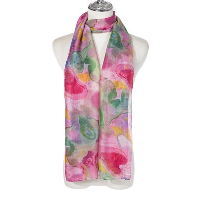 Scarf SC2643 HPINK Scarves and Sarongs Ivys