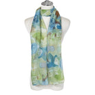 Scarf SC2643 GREEN Scarves and Sarongs Ivys